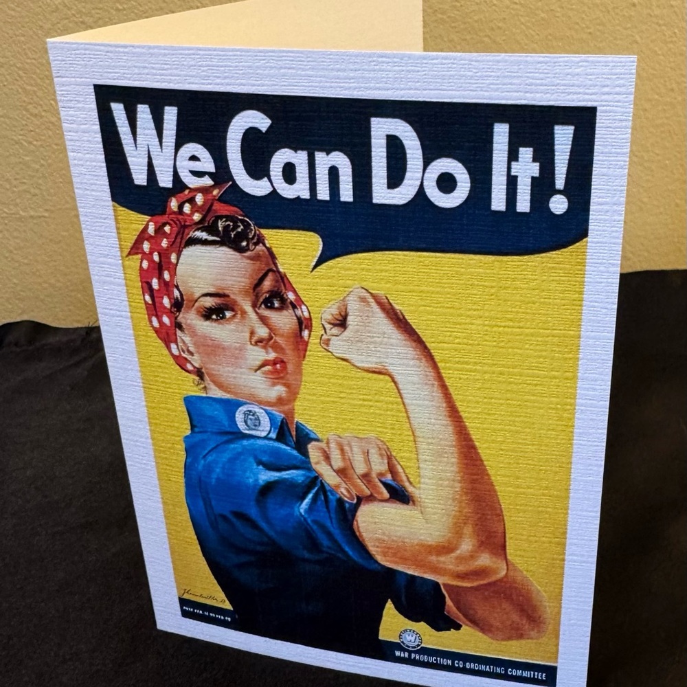 Inspirational We Can Do It! Greeting Card